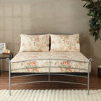 250 TC PERCALE ORGANIC PRINTED SHEET SET - ROSETTE