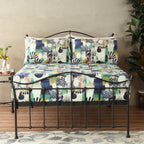 250 TC PERCALE ORGANIC PRINTED SHEET SET - SAFARI