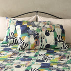 250 TC PERCALE ORGANIC PRINTED SHEET SET - SAFARI