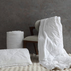 Whites of London Bamboo & Recycled Polyester Duvet Filler – white quilted diamond insert New Zealand