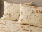 PILLOWCASE STYLED ORGANIC COTTON PRINTED FITTED SHEET SET - EDWINA 250TC