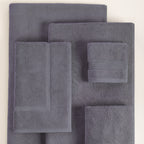 ORGANIC TOWELS 650 GSM "THE ESSENTIALS" SET - INDIGO