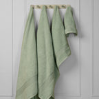 ORGANIC COTTON 650 GSM BATH SHEET SET - JADE