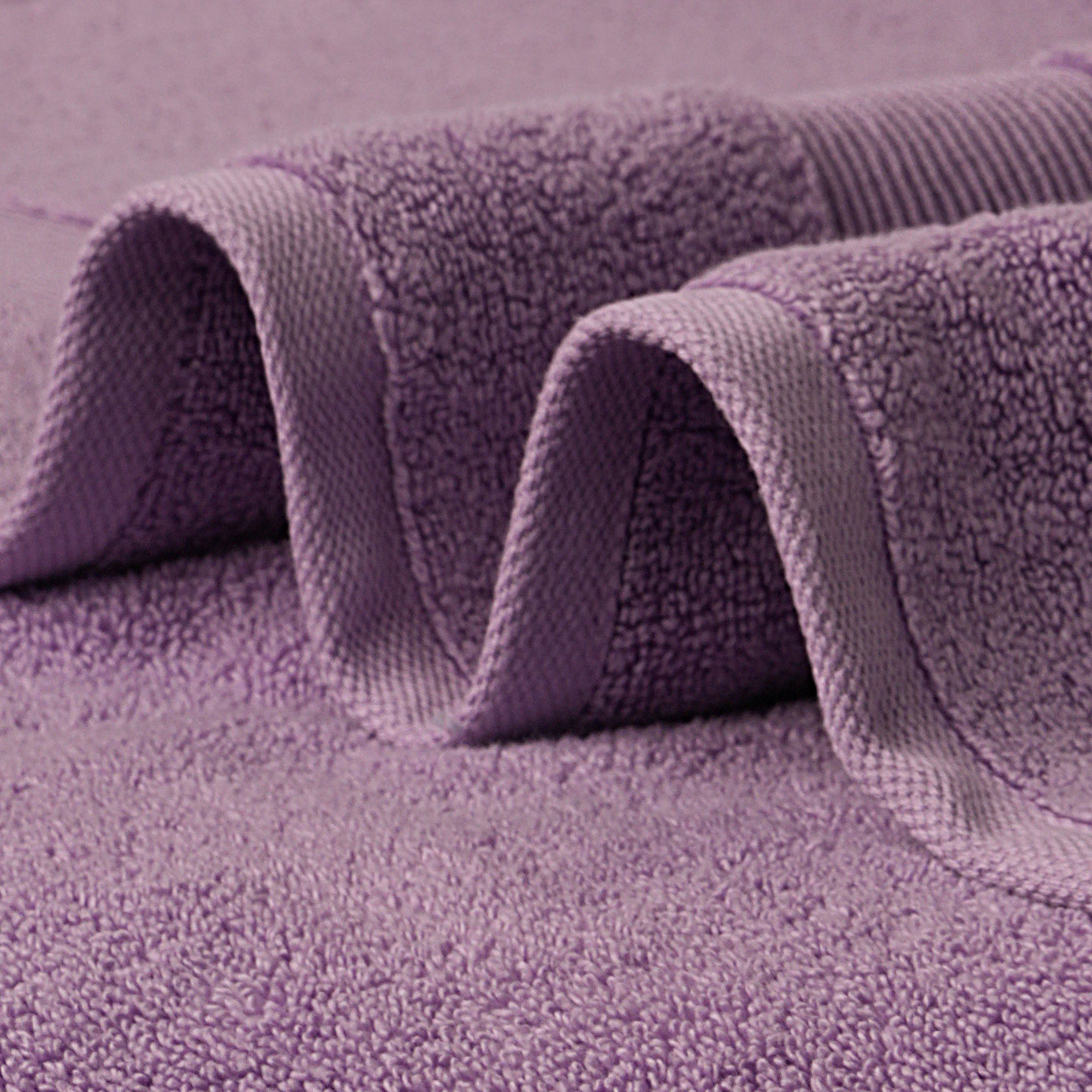 ORGANIC COTTON 650 GSM BATH SHEET SET - LILAC BREEZE