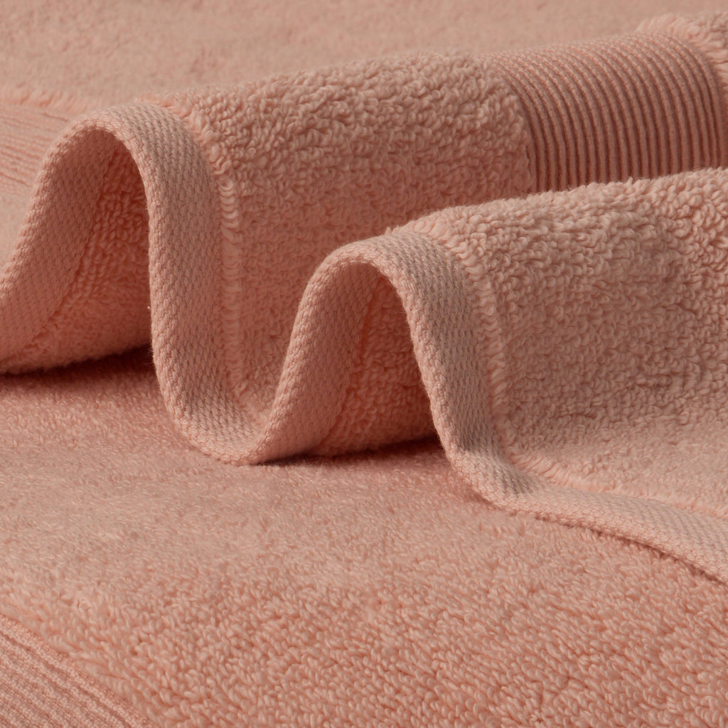 ORGANIC TOWELS 650 GSM "THE FULL HOUSE" SET - PALE BLUSH