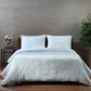 HEIRLOOM 100% PURE LINEN DUVET COVER SET - GLACIER BLUE