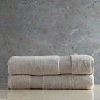 ORGANIC COTTON 650 GSM BATH SHEET SET - LINEN