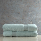 ORGANIC COTTON 650 GSM BATH SHEET SET - JADE