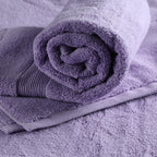 ORGANIC COTTON 650 GSM BATH SHEET SET - LILAC BREEZE