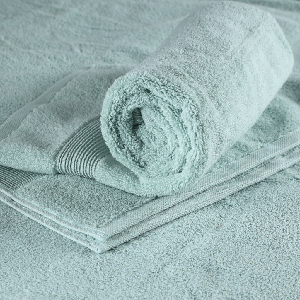 ORGANIC COTTON 650 GSM BATH SHEET SET - JADE