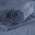 ORGANIC COTTON 650 GSM BATH SHEET SET - INDIGO