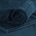 ORGANIC COTTON 650 GSM BATH SHEET SET - PEACOCK