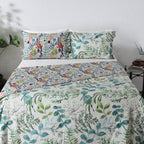 WHITES OF LONDON NZ - REVERSIBLE COTTON BEDSPREAD SET -BOTH SIDES 