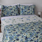 Whites of London NZ REVERSIBLE COTTON BEDSPREAD SET - GARDENIA hero image 