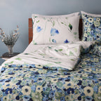 another image of the Whites of London NZ REVERSIBLE PRINTED DUVET COVER SET - GARDENIA 250TC 