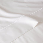 375 TC BAMBOO COTTON EMBROIDERED SHEET SET - WHITE