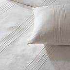 HEIRLOOM 100% PURE LINEN DUVET COVER SET - IVORY PEARL