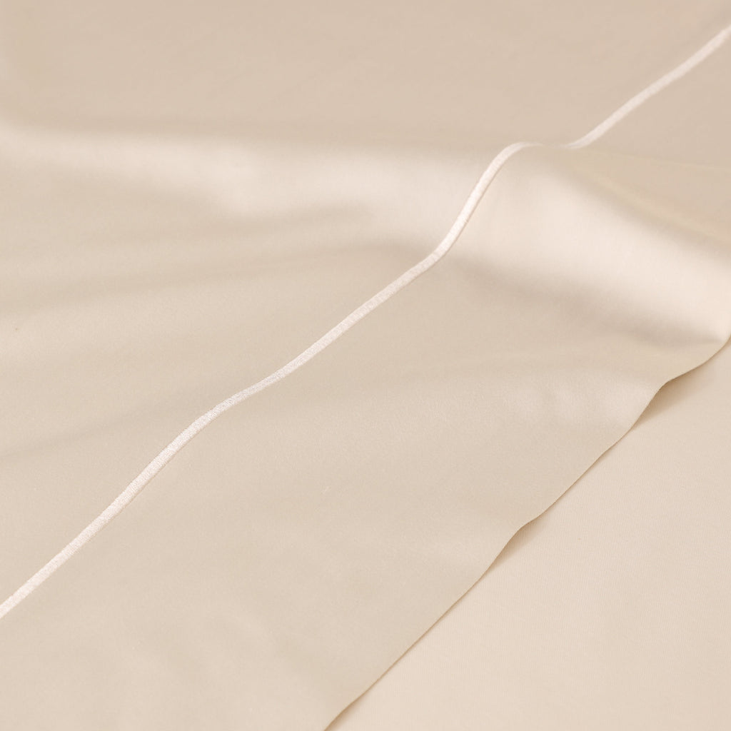 375 TC BAMBOO COTTON EMBROIDERED SHEET SET - IVORY