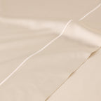 375 TC BAMBOO COTTON EMBROIDERED SHEET SET - IVORY