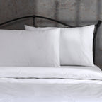 Whites of London Vintage Floral alternate view 250TC GOTS certified organic cotton embroidered duvet cover set with pillowcases Australia